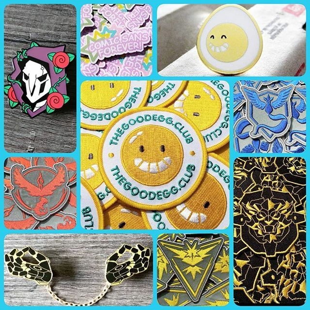 [🖱️CYBER MONDAY🖱️]
20% off all #EmbroideredPatches and 15% off all #EnamelPins! Today only for #CyberMonday— no code necessary! Get clicking over at 💻thegoodegg.club💻 instagram.com/p/B5lUNiYFN5m/