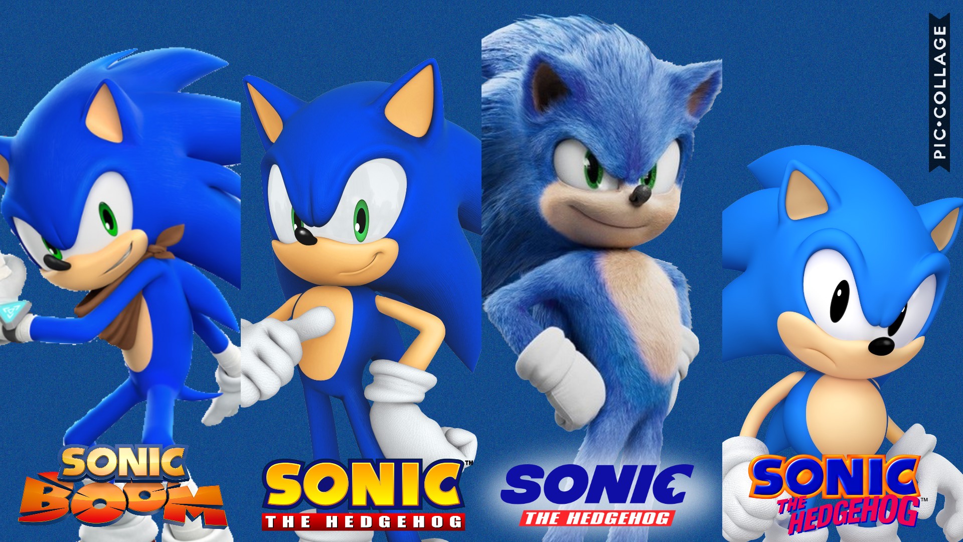 Sonic World 55 on X: Choose your favourite Sonic? Classic Sonic, Modern  Sonic, Sonic Boom Sonic, #SonicMovie Sonic.  / X