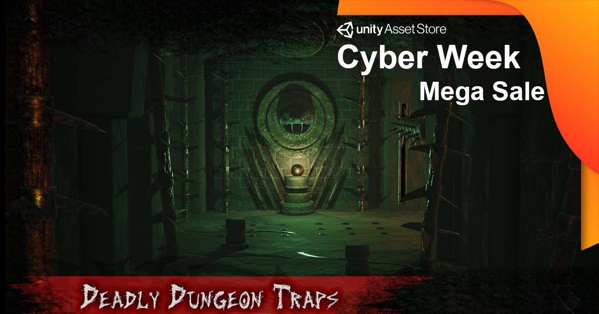 RunemarkStudio's tweet photo. Cyber Week in the Unity Asset Store. Over 2000 assets.
Alchemy Lab: https://t.co/5dNY4S53Xp
Dark Fantasy Kit: https://t.co/tDpsdd6v00
Deadly Dungeon Traps: https://t.co/opvgJA29Jl
#unity #assetstore #cybermonday #cyberweek #gamedev #fantasyasset #indiegame #indiedev #unitytips https://t.co/sjtR0i0LKZ