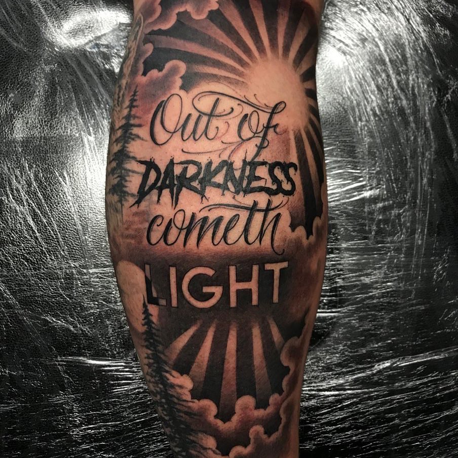 Good Vs Evil  Good and evil tattoos Light vs dark Evil tattoos