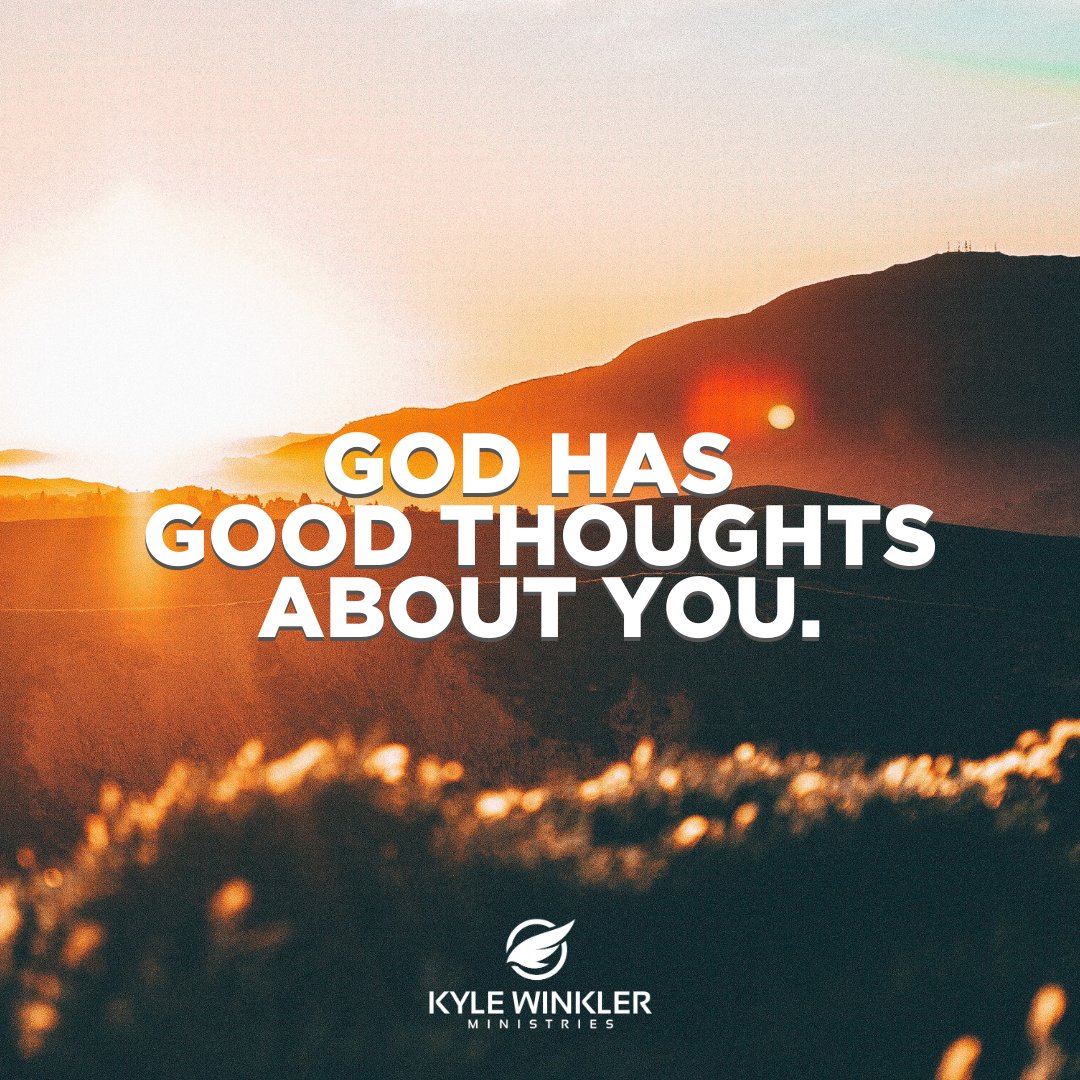 kylewinkler's tweet photo. Some of God’s good thoughts about you:
- “I love you” (Romans 8:38–39).
- “I care about you” (Matthew 10:29–31).
- “I have a plan for you” (Ephesians 2:10).
- “I look forward to eternity with you” (John 14:2–3).
#thoughtsofGod #Godlovesyou https://t.co/2kIz7SAAP7