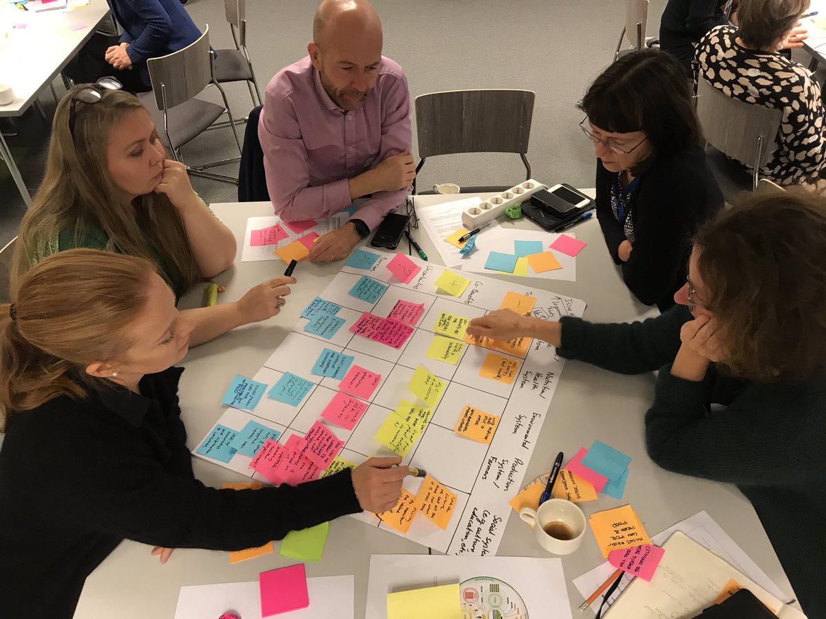 I learned something very important while facilitating Nordic Food System Transformations Dialogue #4 in Finland: this was a Post-It loving group! We almost had to run out to buy more! 🤣

#systemsthinking #foodsystems #finland #helsinki #nordiccooperation  #sustainablefoodsystems
