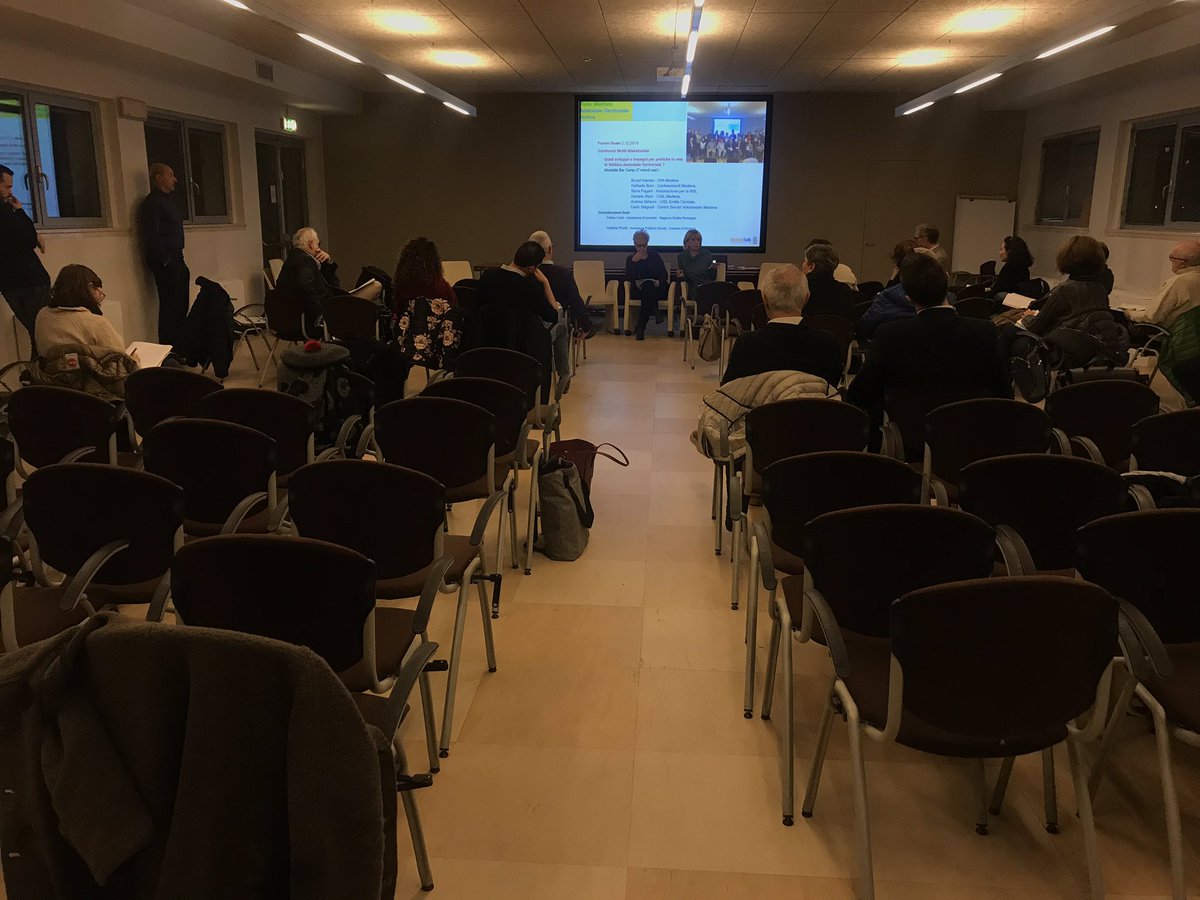 GulliverModena's tweet photo. #forumfinale #rete #welfareaziendaleterritoriale @cittadimodena Resoconto di 3 anni di attività, analisi dei risultati e discussione sulle prospettive future - ora gli interventi della #assessora #regioneEmiliaRomagna @PalmaCosti e della #assessora #comunedimodena #robertapinelli https://t.co/IOh9Cc7i4U