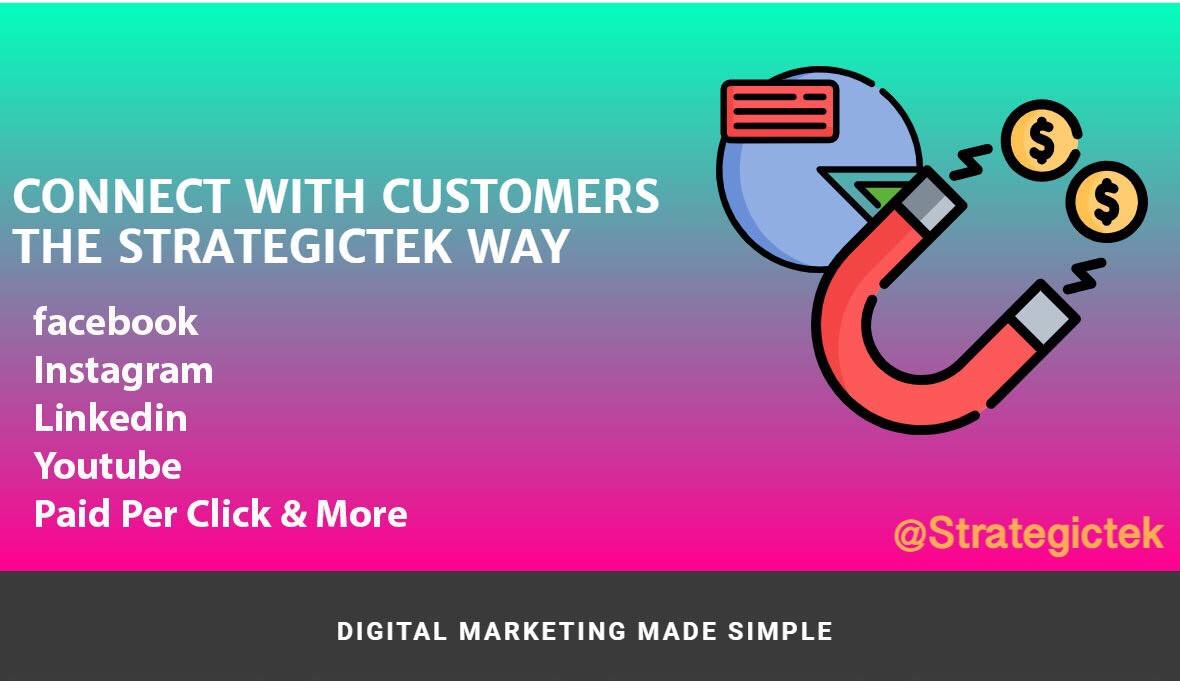 strategictek's tweet photo. 70% of consumers who have a good #socialmedia experience with a brand are likely to recommend it.

If your #business isn't leveraging the power of social media, you're falling behind.

Let us show you how to grow your brand via social media. https://t.co/ZRzxGDOFff #marketing https://t.co/naAai3vChQ