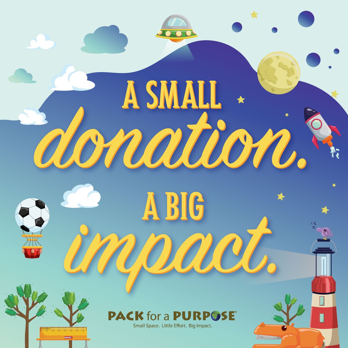 This #GivingTuesday you can help communities around the world by partnering with <a href="/packforapurpose/">Pack for a Purpose</a>. When traveling, pack items like school, medical &amp; vet supplies for communities in need or donate to #PackforaPurpose Go Fund Me campaign: bit.ly/2OGaDbI #travel #giving