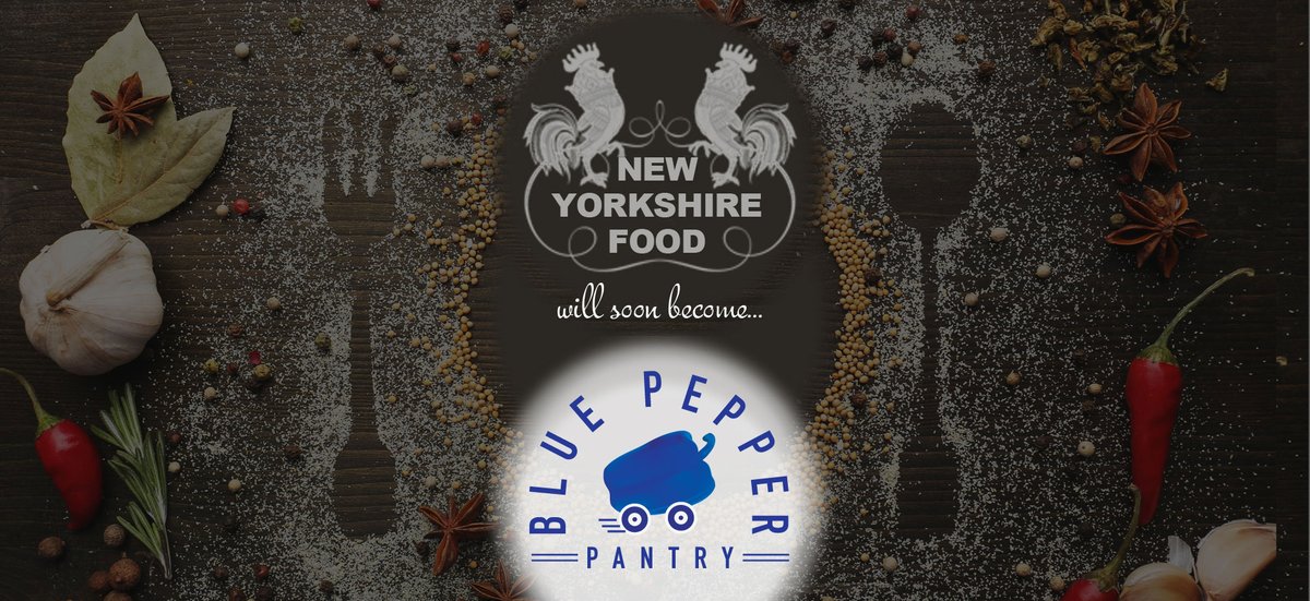 NewYorkshire's tweet photo. Exciting News!! From January 2020, New Yorkshire Food will become Blue Pepper Pantry and be fully taken under the wing of @cateringblue ! Our passion for providing high quality catering services will remain unchanged! #catering #leeds https://t.co/kiTEk1jSoT