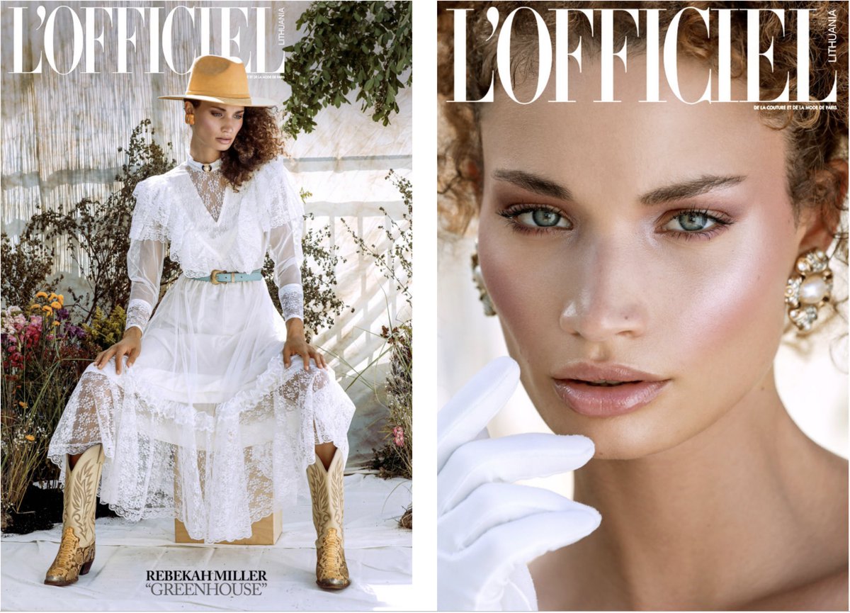 Rebekah Miller for L’Officiel Lithuania✨ 
#TheIndustryMGMT #TheIndustryNY #RebekahMiller