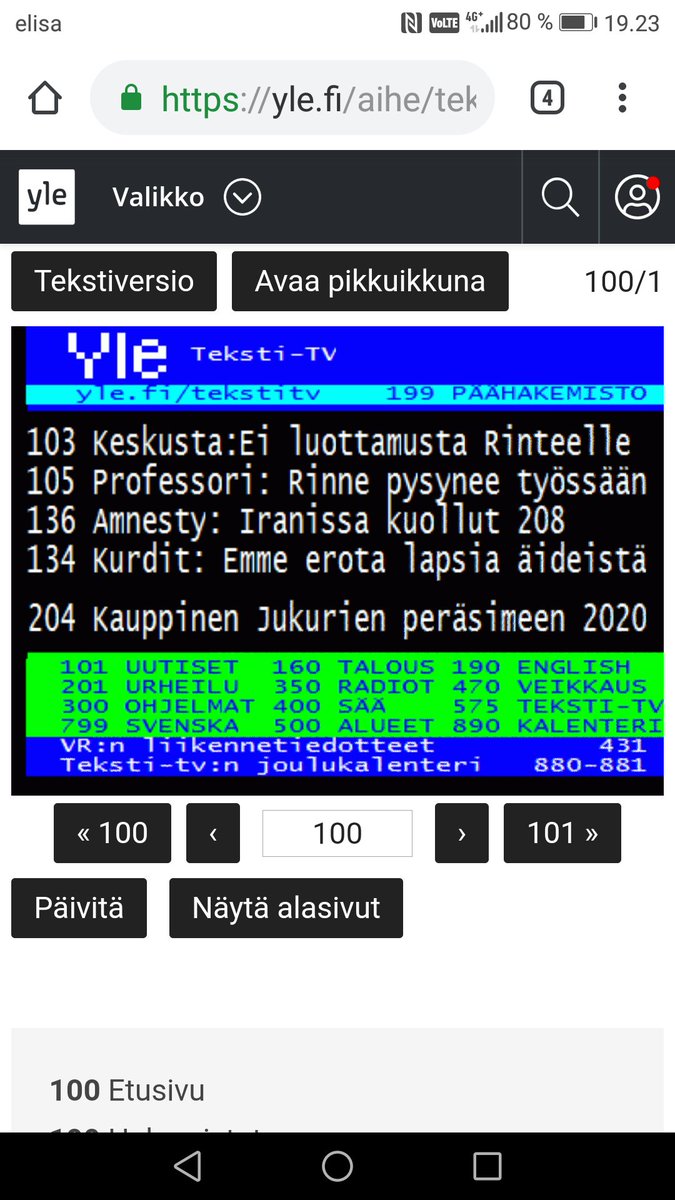 ylen joulukalenteri 2020