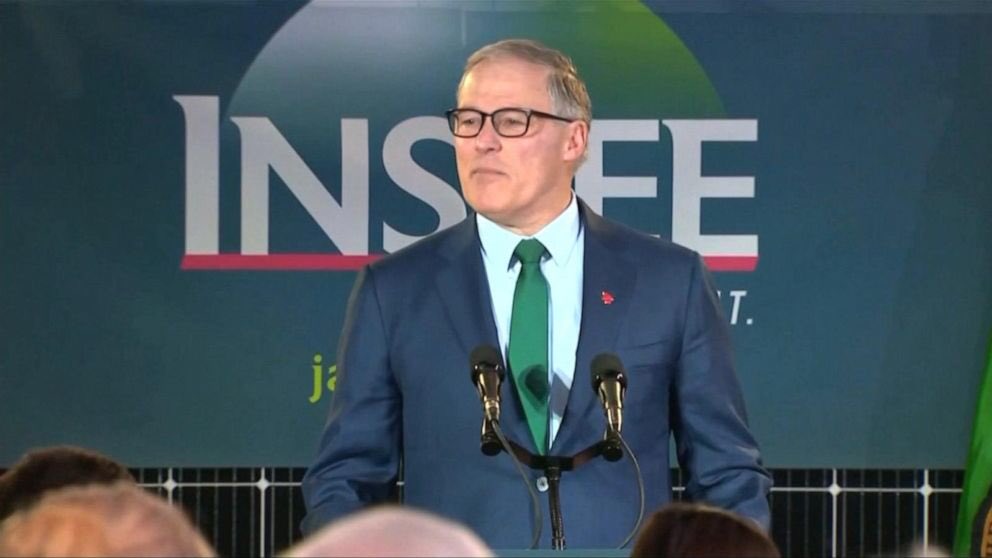  boom jay inslee, washington state governor and former washington state congressman; dropped out august 21st, 2019