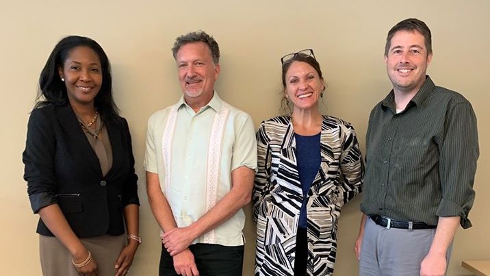 Southern HIV & Alcohol Research Consortium - SHARC (@sharctweets) on Twitter photo Dr.'s Cook and Leeman with guest speakers from LSU and Tulane, Dr.'s Ferguson and Theall presented on "Place-Matters: Neighborhood Influences on Alcohol Use and Clinical Outcomes among PLWH" <a href="/LSUHealthCARC/">LSUHealthCARC</a> Dr.'s Cook and Leeman with guest speakers from LSU and Tulane, Dr.'s Ferguson and Theall presented on "Place-Matters: Neighborhood Influences on Alcohol Use and Clinical Outcomes among PLWH" <a href="/LSUHealthCARC/">LSUHealthCARC</a>