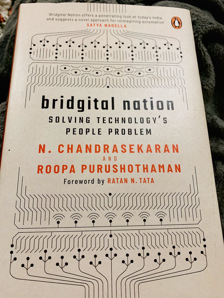 Looking for a book that takes an interesting perspective on transformation in INDIA based on Technology, Talent and Vision ?? If yes #BridgitalNation is the book for you..
Brilliant book with some deep analysis and insights 😎