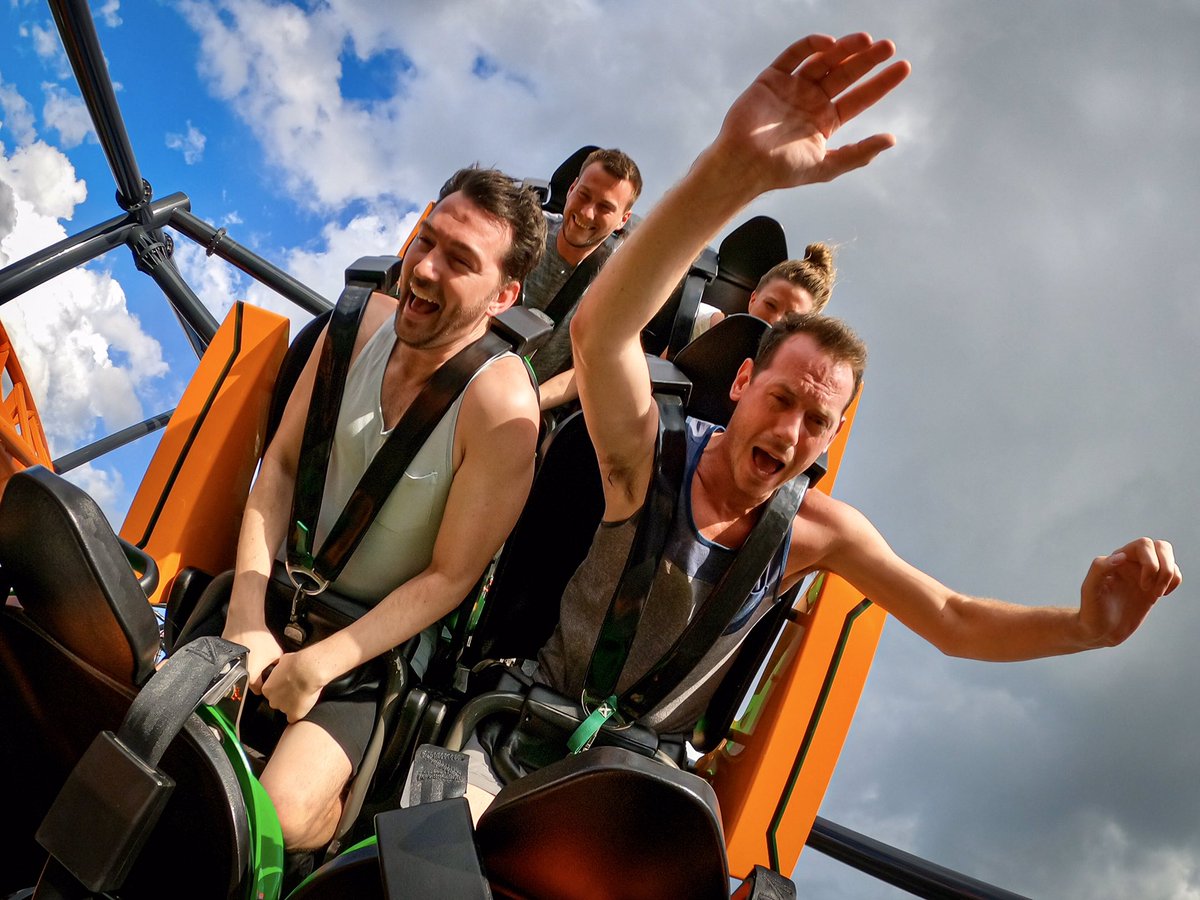 UpstopMedia's tweet photo. Show us your coaster face! @BuschGardens @premierrides #Tigris #RollerCoaster #Coasterface https://t.co/J4JlujHAmG