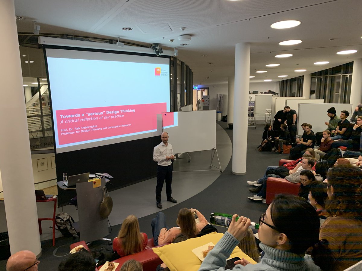 janschmiedgen's tweet image. d.Flect with @falkue. Very happy to have another colleague on board who holds up the #orgdesign in/for/by #designthinking flag here at @HPI_DE.