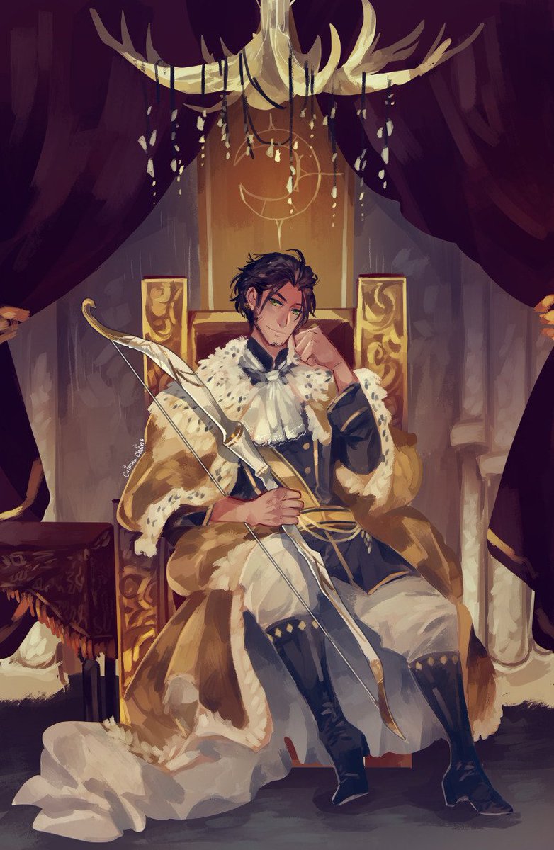 Kings!
Dimitri and Claude! ^^

#fireemblem #FireEmblem3Houses