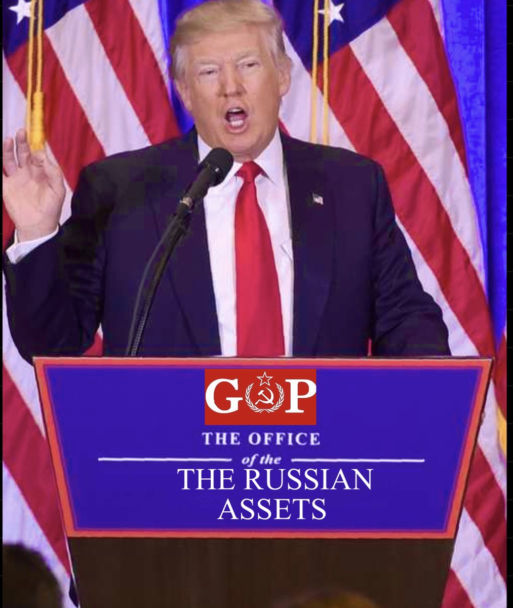 jigsawtman's tweet photo. GOP has gone full metal Russia.They continue to be a national security risk.#putinized #resist#theresistance https://t.co/EnaTqwuFyi