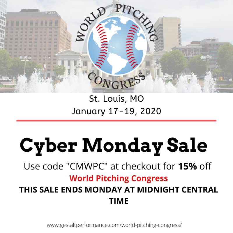 PitchingWorld's tweet photo. Ok so we had a lot of feedback about a Cyber Monday deal, so here you go!

Use code CMWPC for 15% off at checkout

Come learn from the best!

#cybermonday #baseball #performance #education #pitching #rehab #pt #chiropractic #athletictraining #movement #kinematicsequence https://t.co/vkMV56Hq0r