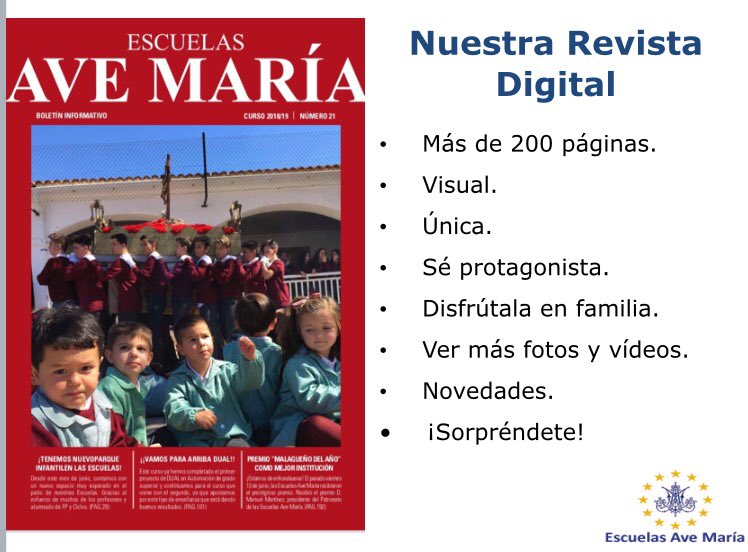 avemariamalaga's tweet photo. Con un selfie del profesorado de las Escuelas hemos terminado la charla “Community Manager: redes sociales y presentación de la revista digital 2018-19” impartida por los profesores @ManuelMaldon y @RamonUbricRU9.

Hoy más que nunca...
#hacemosescuela https://t.co/DfuOBABoD1