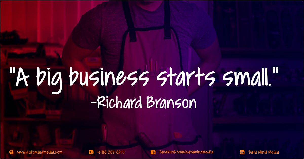atdatamindmedia's tweet photo. Great ventures start from small beginnings, and that includes your small business. #paidmarketing #facebookads #retargeting #youtubemarketing #smm #ppc #ads #ig #leads #leadgeneration https://t.co/PPd7yMxxyF