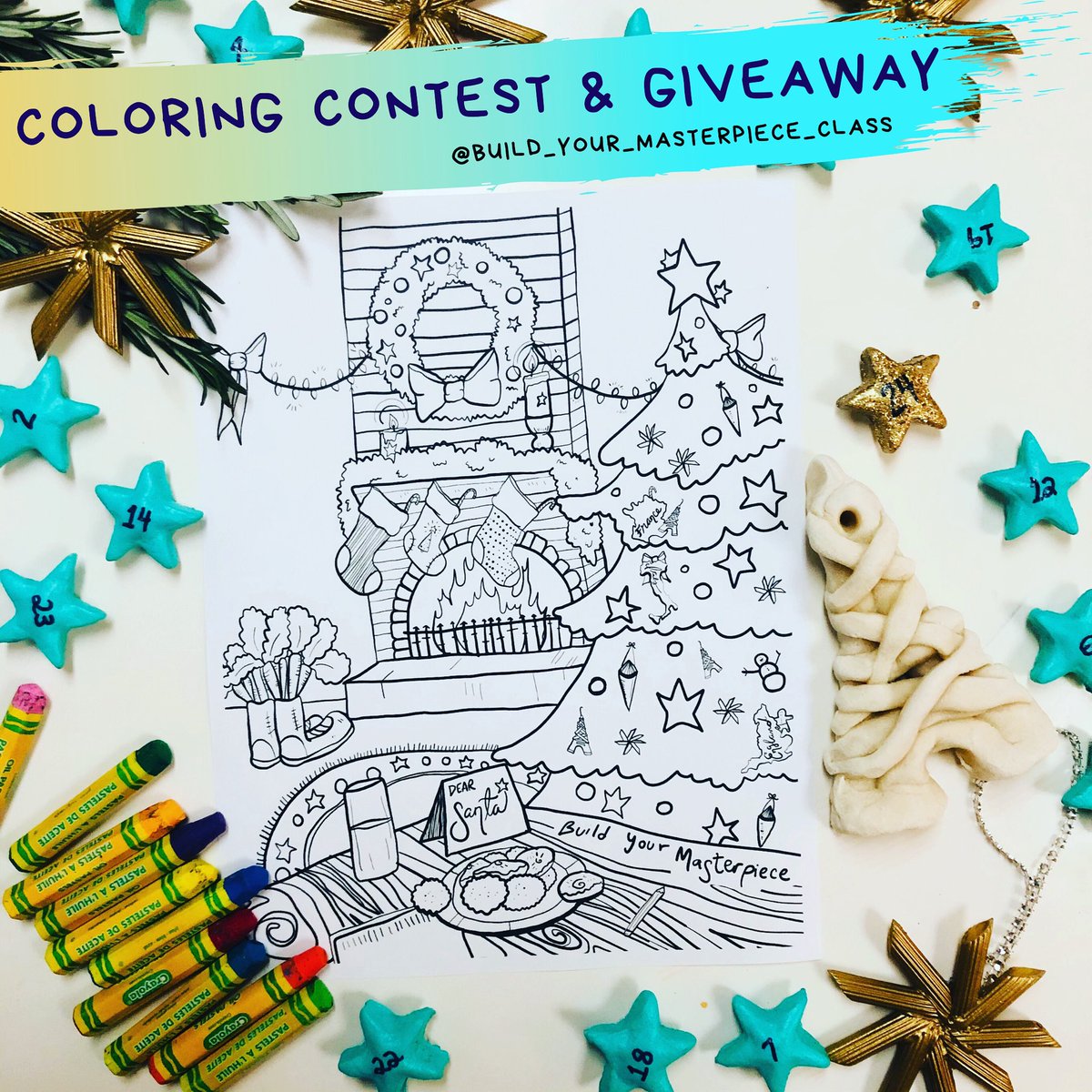 read_paint_cook's tweet photo. Our shop is live, and we are celebrating with a super fun Coloring Contest & GIVEAWAY! Enter to win on IG: https://t.co/IWiMQ2HiIB #homeschool #homeschoolgiveaway #giveaway #Christmas2019 #christmasadventures #buildyourmasterpiececlass #readpaintcook https://t.co/IAWt4gTK36