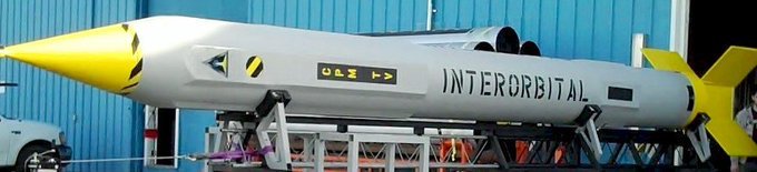 interorbital's tweet photo. Interorbital Systems' CPM TV being prepared for transport to the Mojave launch site in 2014....
This was to be the first flight of the 7,500 lb. thrust engine.
#InterorbitalSystems #STEM #Space #Rocket #Mojave https://t.co/Iuh0AXHe5o