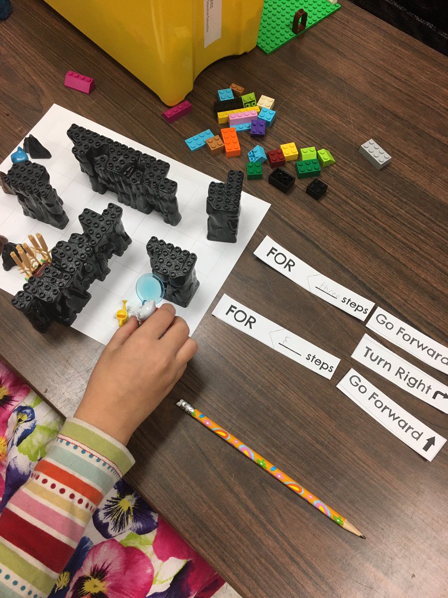 KFroese's tweet photo. Unplugged coding with BVEC elementary students. @mmonkman @sandramcaulay72 @srichmond17 https://t.co/nOjZ7jiBS7