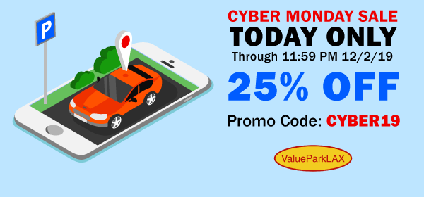 SPPlusSoCal's tweet image. 📢OUR TURN... 25% OFF PARKING near #LAX @flyLAXairport #CyberMonday #24hours bit.ly/Value_CyberMon…