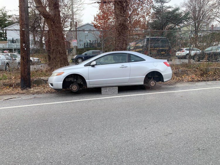 Nyc pba on twitter over thanksgiving weekend more cars were stripped