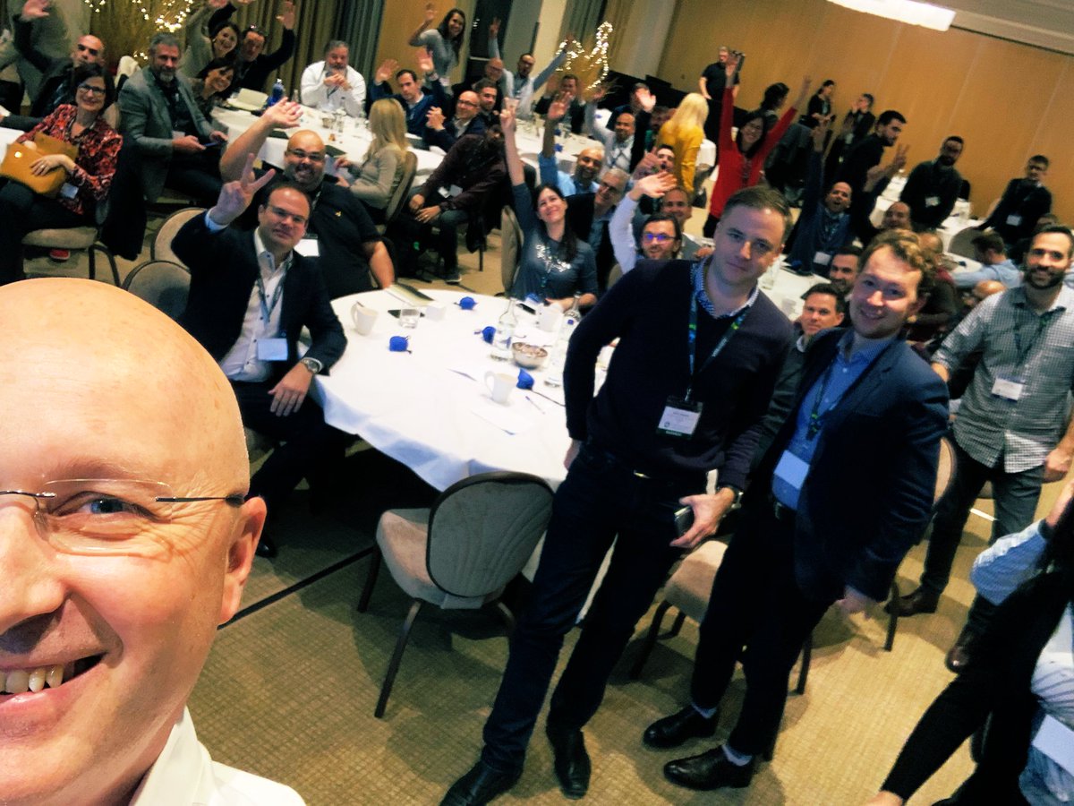 DominicMorano's tweet photo. A great day @StainesSurreyUK with #VMware colleagues from 16 countries all over #EMEA Concentrated information and important updates from #VMware HQ π¬π§ AND doing good things #GiveBack for children...so much fun 2gether! #Iwork4VMware #VMware_de https://t.co/rZZvcXAKXd