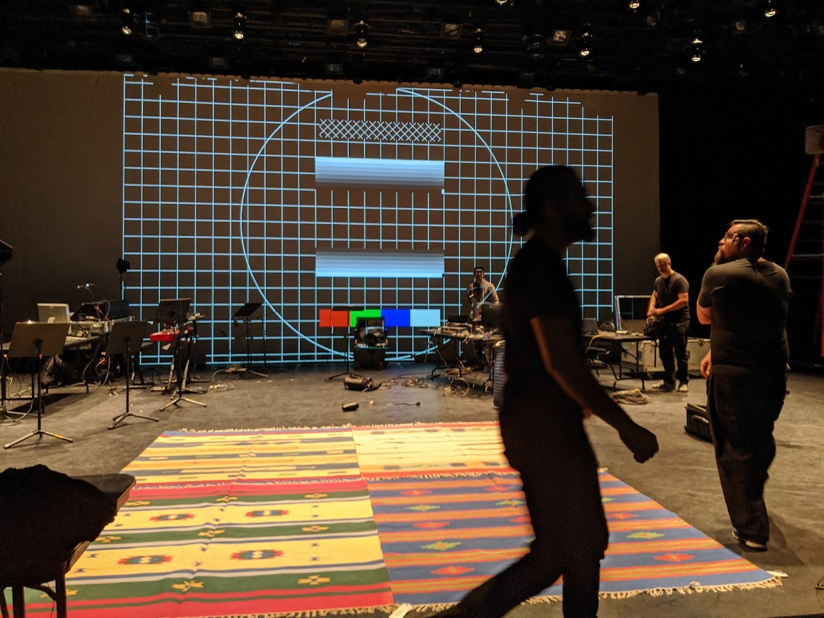 AgileLens's tweet photo. Set up is almost complete... so excited to be a part of #CosmosWithinUs tonight! #MemoryIsAllWeAre
#VR #Theatre #XR https://t.co/7Kti0WOwtH