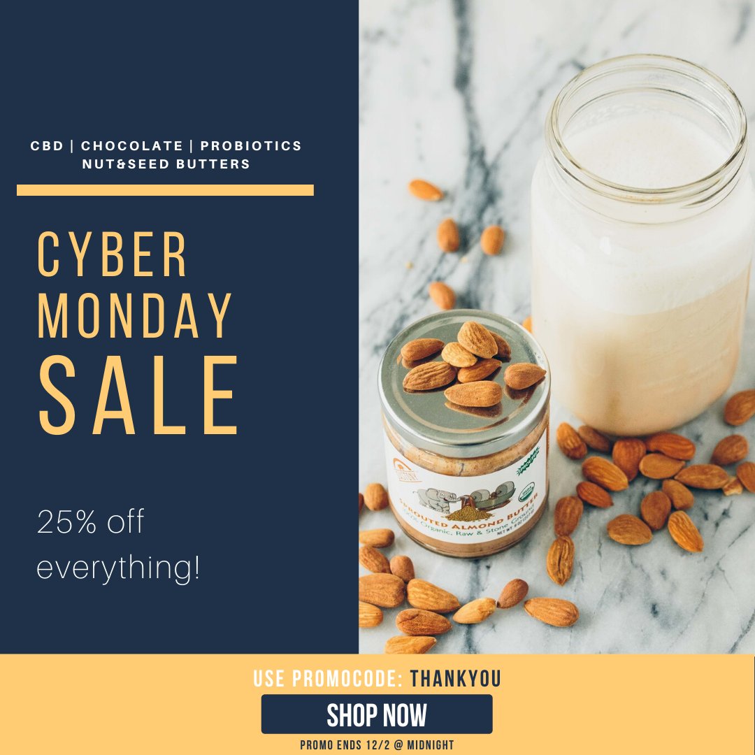 The great deals continue! 🤗

Have you shopped our Cyber Monday sale yet? 🥰🎁🤩

Get 25% off your order with code THANKYOU until midnight CST tonight!

Shop here: rawguru.com