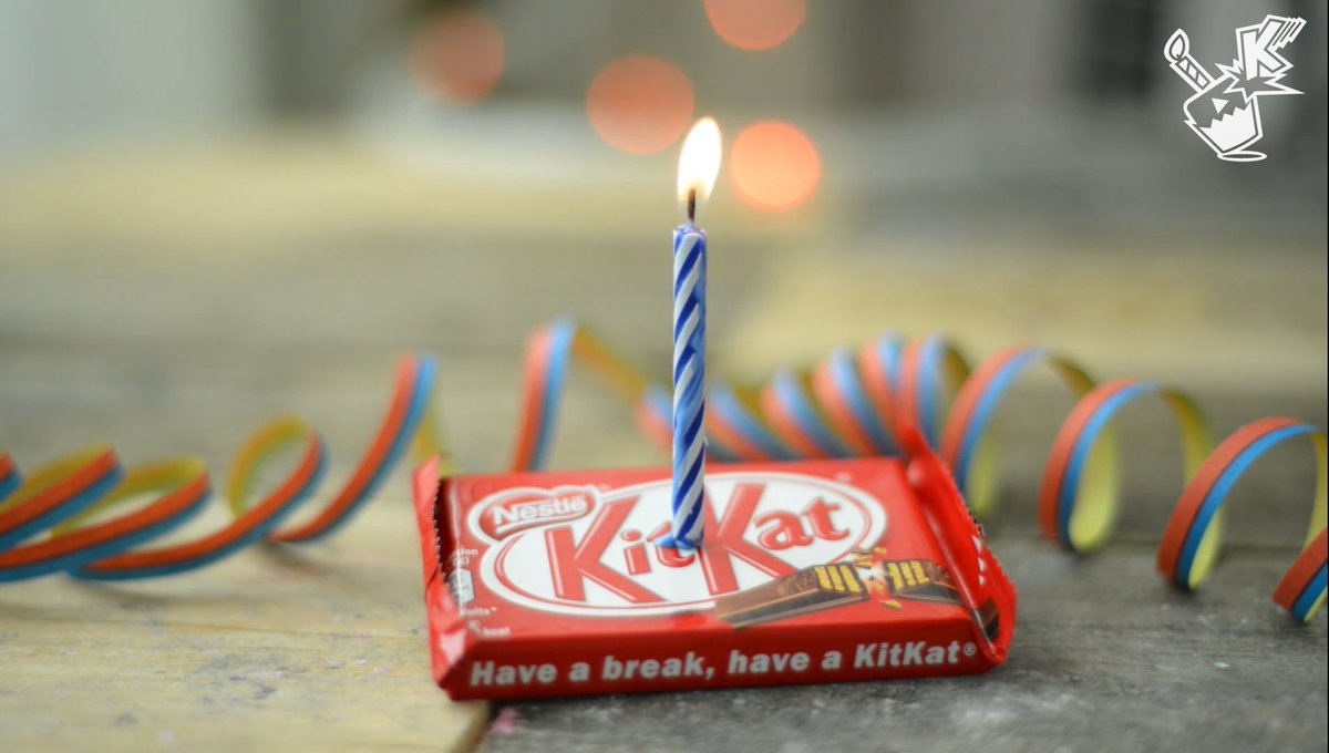 Ankitaker2's tweet photo. @SamyGioia Happy Birthday To You KitKat ππππ§¨π
Party hard, Celebrate harder & don't forget to send some cake for meπ€ππΎππ
#HBDKitkat https://t.co/TRU0yznvsf