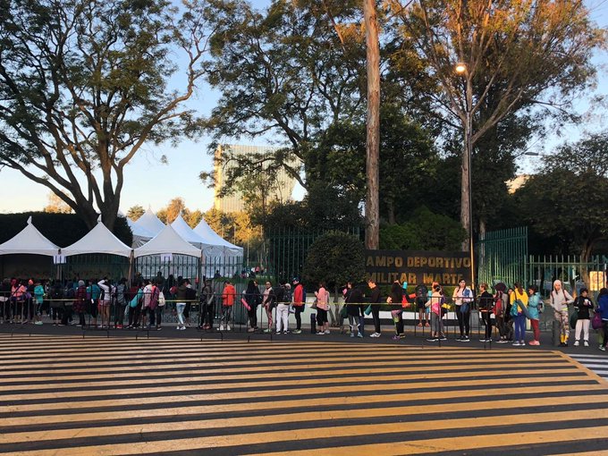 Con música a todo volúmen amaneció de nuevo #campomarte hoy a las 7 am mientras se inscribían los participantes de importante festival de yoga. Y los vecinos y los turistas de la zona hotelera.... pues otra vez sin poder descansar! 
<a href="/Claudiashein/">Claudia Sheinbaum Pardo</a>
 urge acotar comercio d
@SEDENAmx