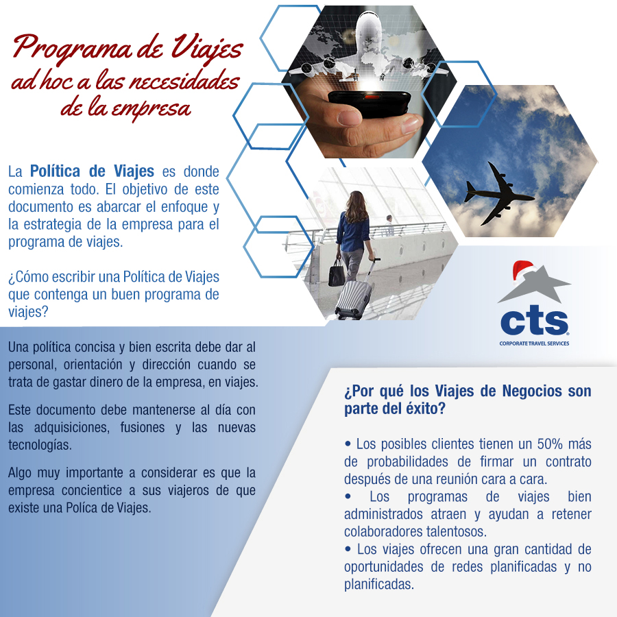 CTSViajes's tweet photo. Para obtener mejores resultados en los #ViajesDeNegocios lo ideal es contar con un #ProgramaDeViajes ad hoc a tus necesidades. https://t.co/VLUVGzkqJr