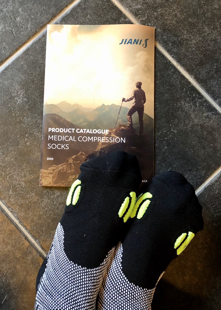 Loving these compression socks! #jianicompressionsocks <a href="/DrHelenPodiatry/">Dr Helen Rees, Atlantic Podiatry</a>