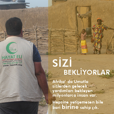 Afrika'da milyonlarca insan sizlerden gelecek yardımlara muhtaç. Hepsine sahip çıkamasan bile, bari birine sahip çık. #Gıda #zekat #kumanya #Afrika #sukuyusu #Yetim Kredi Kartı ile Bağış İçin hayateli.org.tr/bagis/