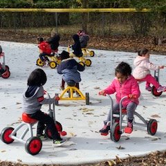 A_Pearson16's tweet photo. CRA @MosleyPLC  Pre K #scholars took advantage of their  #new #trikes and #riding #platform today.  
Thanks to S &amp; W Concrete  LLC and TWA Concrete Services LLC for their work &amp; contributions! @NewHanoverCoSch @smilesmccoy @peddle_beth @awine329 @DebbieBatten5  @TitanAmerica https://t.co/JnXcuOVYkm