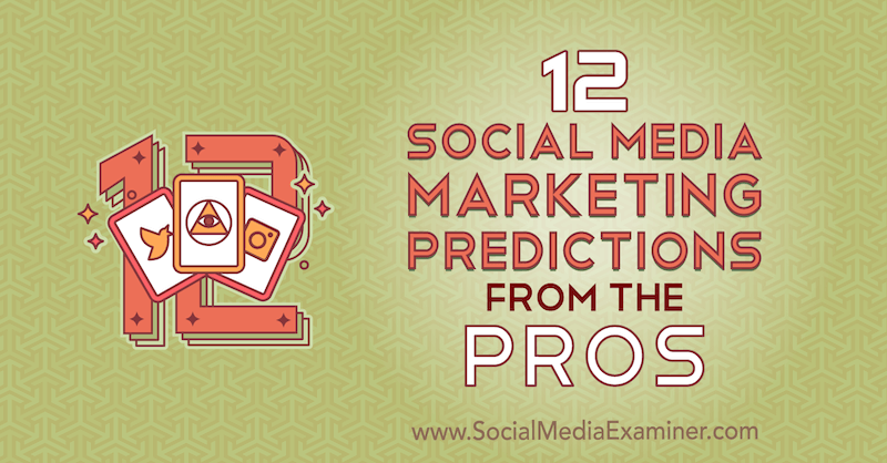 Predictions=🆗
Predictions w/tips to help you grapple w/the fallout=💯
These top marketing minds delivered their best advice to help you prepare for 2020.
Thank you <a href="/alexbeadon/">Alex Beadon</a> <a href="/TheAdStrategist/">Amanda Bond</a> <a href="/PegFitzpatrick/">Peg Fitzpatrick ✨</a> <a href="/carlosgil83/">Carlos Gil</a> <a href="/A_Hubbard/">Andrew Hubbard</a> <a href="/dknowlton1/">Dan Knowlton</a>
socialmediaexaminer.com/2020-social-me…