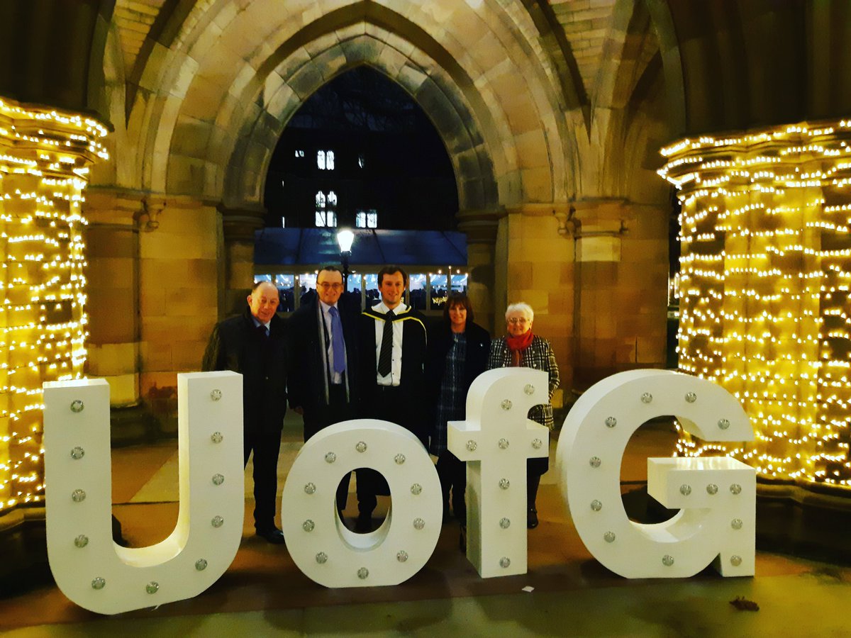 gusolidearth's tweet photo. Our latest @gusolidearth postgraduate research student #graduate, @chris_holdsworth , graduating today with a #masterbyresearch from @uofgges @uofglasgow . Chris's thesis investigated #ecotoxic #metal distribution in #anthropocene #tufas https://t.co/CDtRyGz8hO