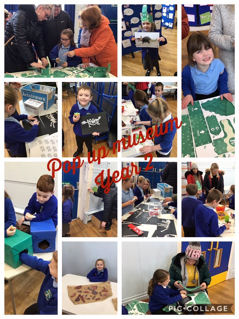 A special thank you to everyone who joined Year 2 this afternoon at their very own pop up museum! They have worked their socks off this term and are now all dinosaur experts! Hope you all enjoyed their fabulous work! #popupmuseum #immersivelearning <a href="/MrsPegman/">Mrs Pegman</a>