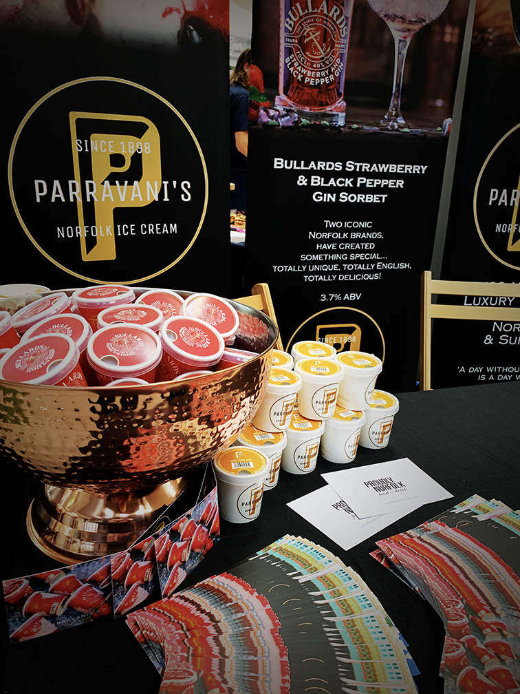 #meetthemember <a href="/Parravanis/">Parravanis Ice Cream</a> founded in 1898, is set on being a modern, forward thinking company. Check out the fascinating collaboration with Bullards Gin,  a wonderful and completely natural sorbet #proudlynorfolk #tastesgreat #handmade #smallbusiness ow.ly/tn9L50xbO2L