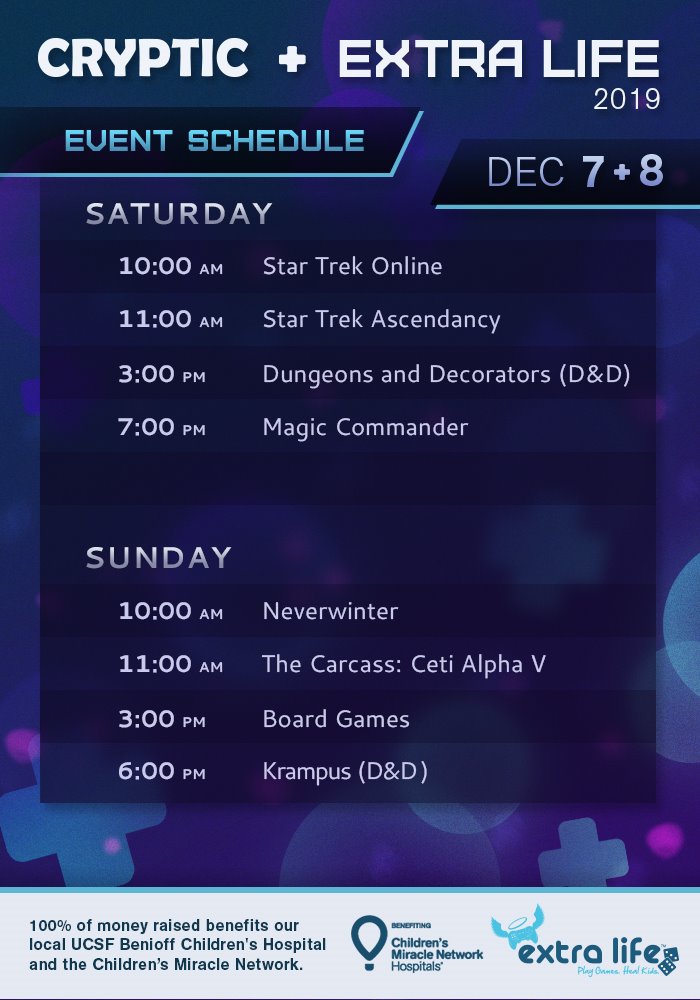 Cryptic Studios tweet media