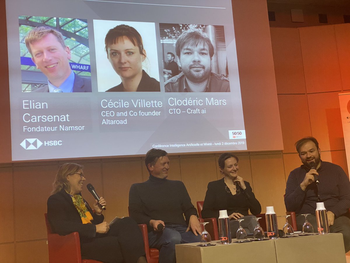 Karen Fortin (@karenfortinv) on Twitter photo Quels biais et quelles solutions apporter pour assurer la mixité au sein de l'univers de l’ #IntelligenceArtificielle ?
Nous avons tenter d’y répondre ce soir avec <a href="/FemmesBA/">FBA</a> @HSBC_FR <a href="/Laboegalite/">Laboratoire Egalité</a> <a href="/microsoftfrance/">Microsoft France</a> <a href="/DojoNantes/">DOJO Nantes</a> @msft4startupsfr Quels biais et quelles solutions apporter pour assurer la mixité au sein de l'univers de l’ #IntelligenceArtificielle ?
Nous avons tenter d’y répondre ce soir avec <a href="/FemmesBA/">FBA</a> @HSBC_FR <a href="/Laboegalite/">Laboratoire Egalité</a> <a href="/microsoftfrance/">Microsoft France</a> <a href="/DojoNantes/">DOJO Nantes</a> @msft4startupsfr