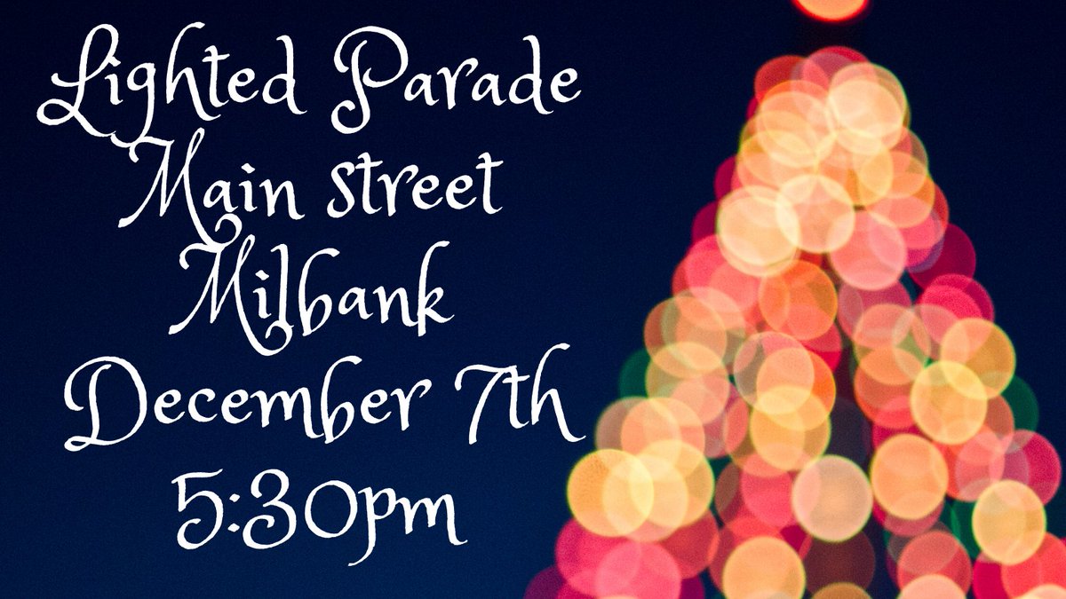 Update on the Lighted Parade