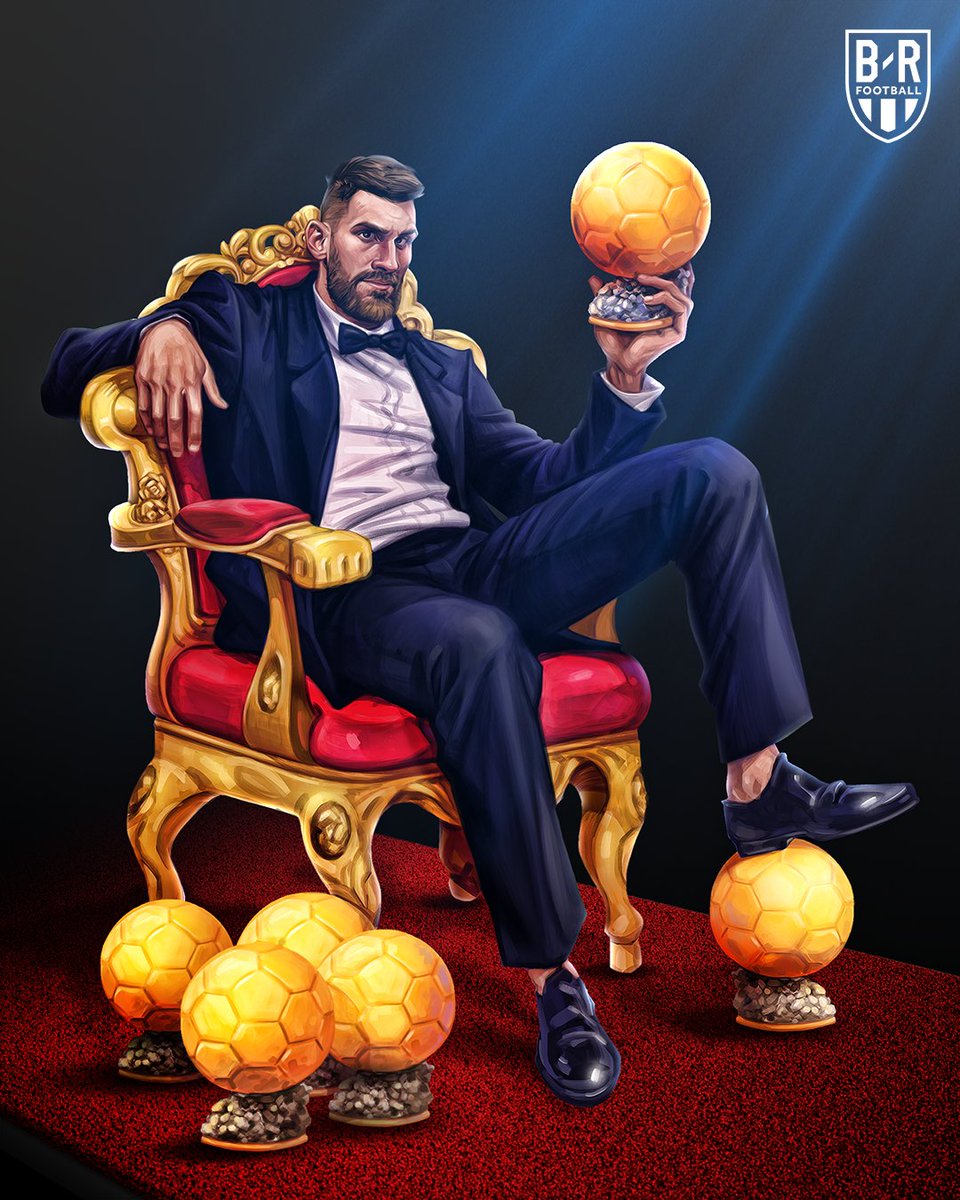 Lionel Messi officially wins his SIXTH Ballon d'Or 🐐

He's now won more than any other player in history (<a href="/brfootball/">B/R Football</a>)