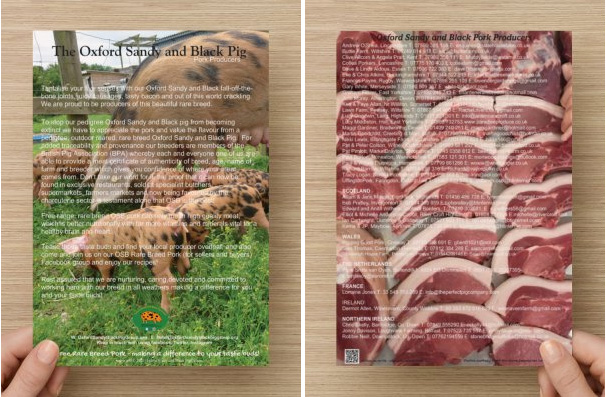 OxfordPig's tweet photo. We've updated our #OSBPG #Pork &amp; #OSBPG Breed History leaflets for 2020.  Helping our #Producers of #OSBPork and creating the #Awareness of #OSBPig Breed #History.  @rbstnorthscot @RBSTrarebreeds @GBpork @RealBrynEvans @BritishPigAssoc @WheatleyPkFarm @LEAF_Education @AHDB_Pork https://t.co/jhQ7UfvgPS