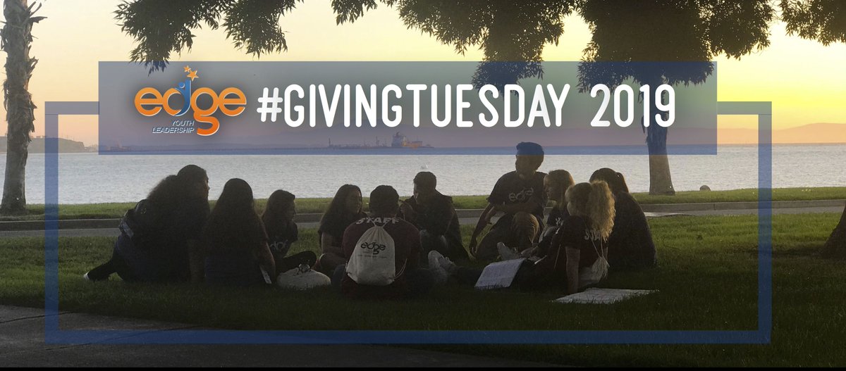 Dec 3rd is #GivingTuesday. Make a donation or create a fundraiser on Dec 3rd help us reach our goal to fund students attending EDGE at no cost to the schools or parents. buff.ly/37SCYTL