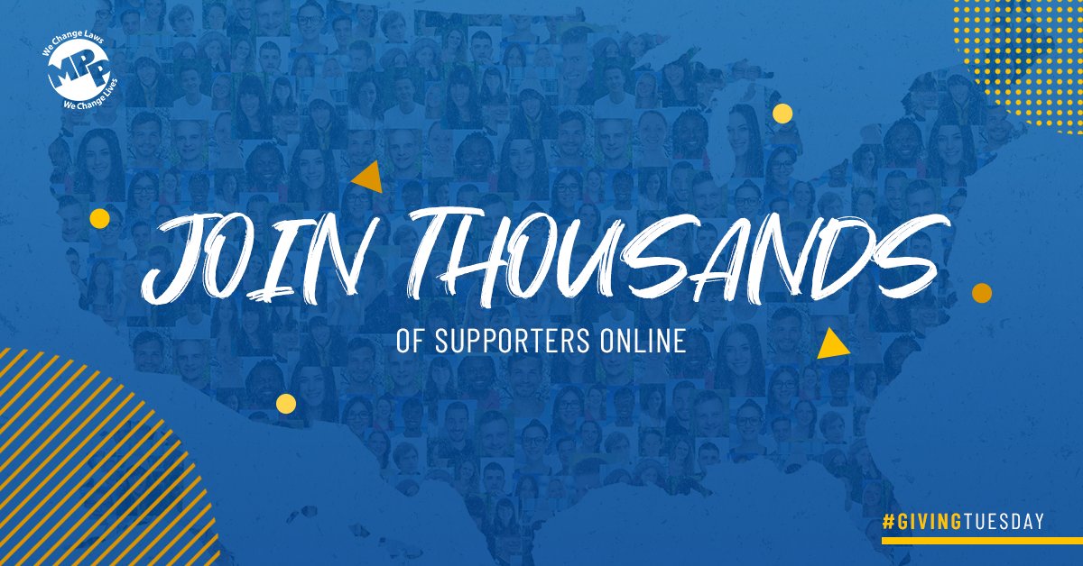 MarijuanaPolicy's tweet image. Your support is critical to our mission's success. Please consider donating today on #GivingTuesday to help us end the federal prohibition of cannabis. bit.ly/2R9xKNH