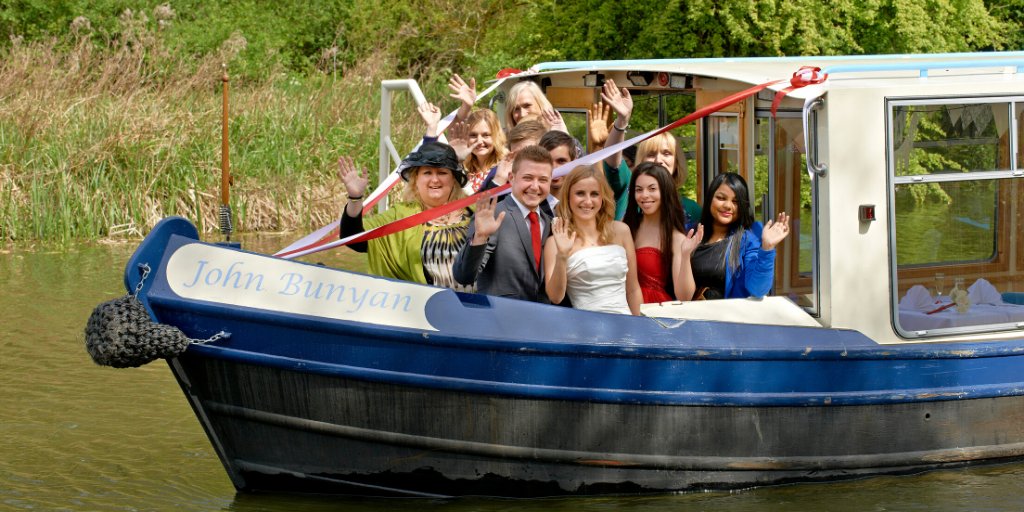 Are you getting married in 2020? The John Bunyan Boat is the perfect venue for receptions, short trips for your guests, and lots more! Email or pick up the phone to find out more: charters@johnbunyanboat.org / 0330 1239 511.

"