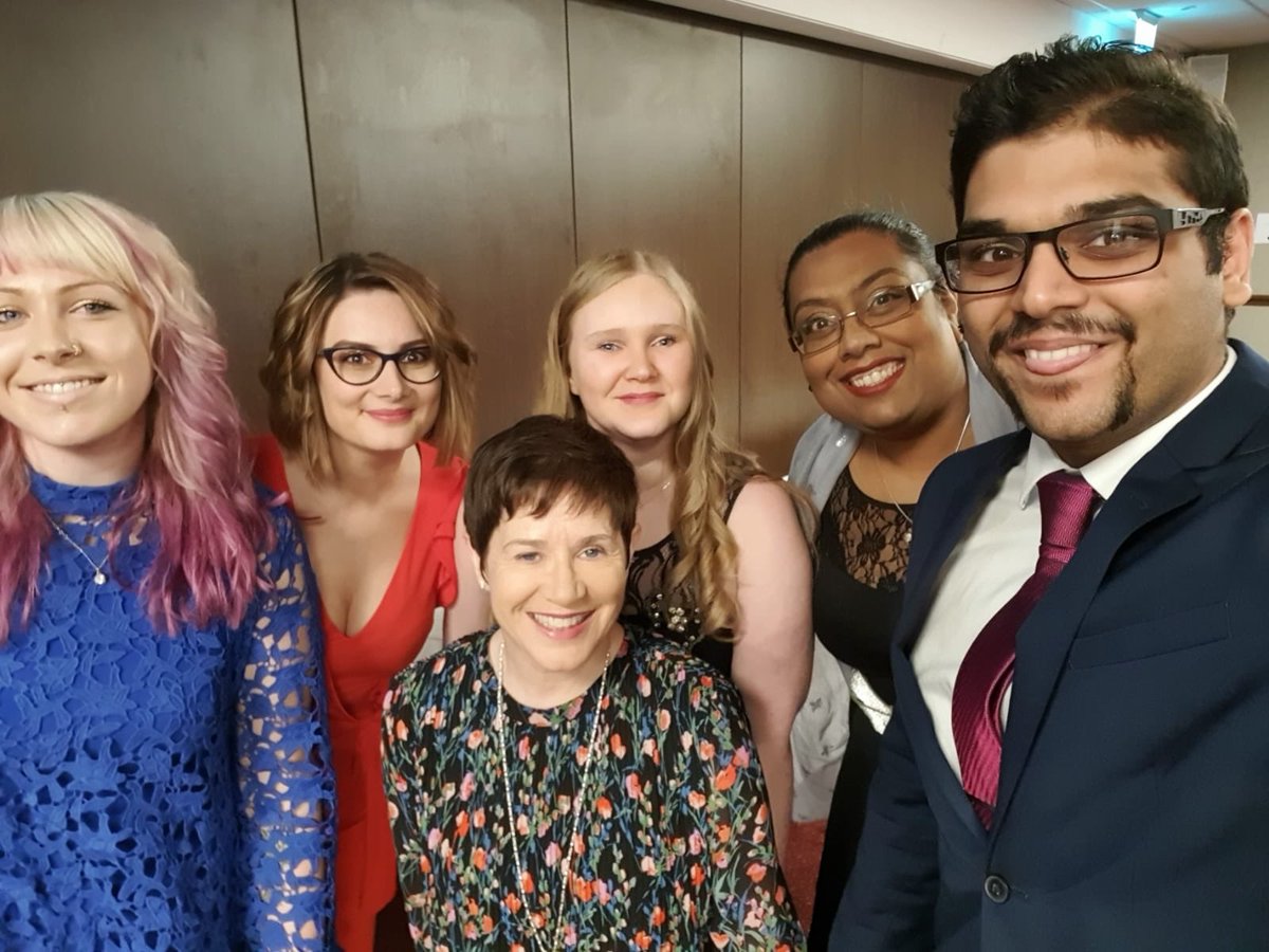 Proud to be supporting the College Marketing Network as a judge of the official #FEFirstAwards in Warwick this evening. I am here with the marketing team ⁦<a href="/nwslc_official/">NWSLC</a>⁩