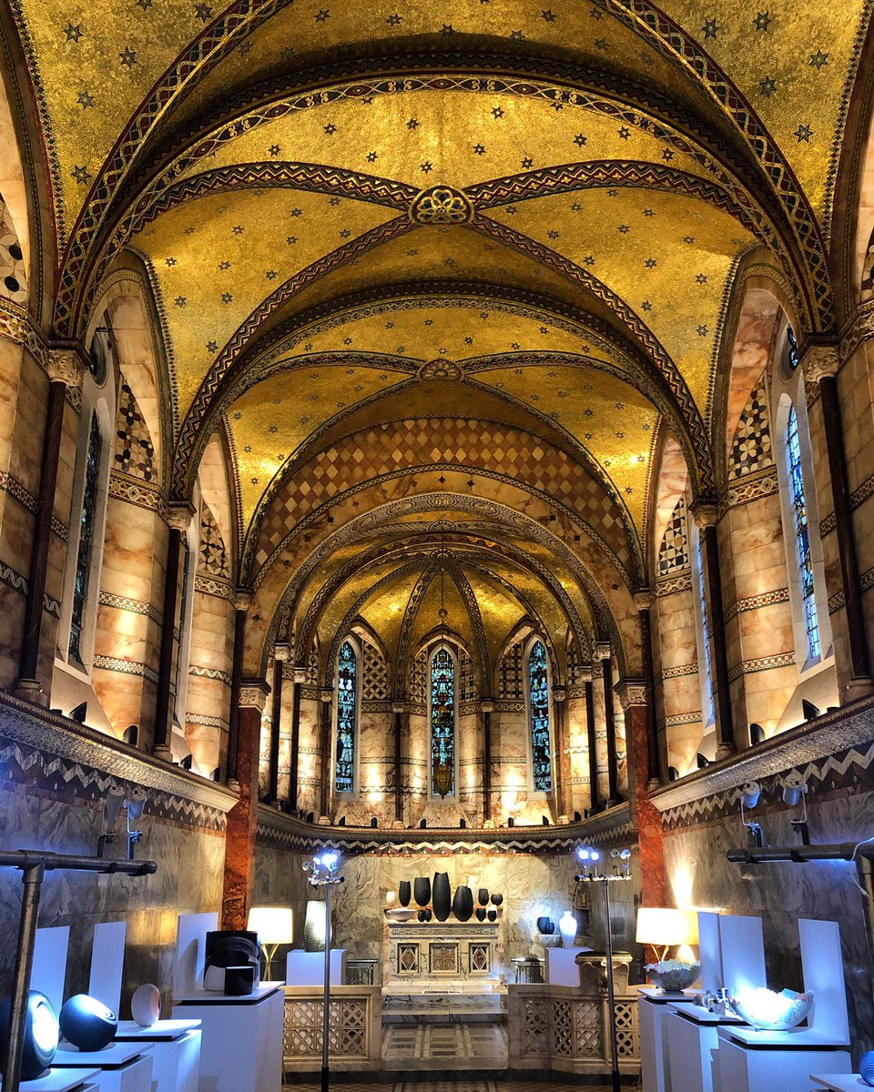 The voluptuously luminous, saturated darkness of John Loughborough Pearson’s Fitzrovia Chapel in London